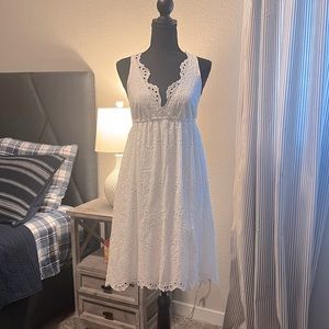 CAD eyelet dress